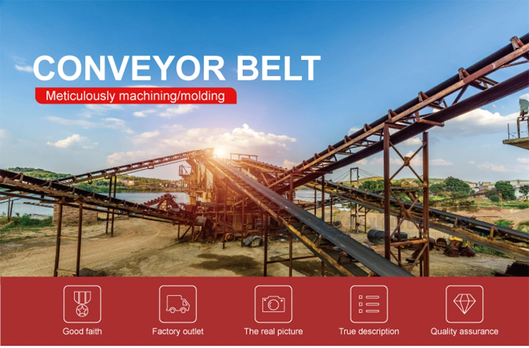 Rubber Belt Conveyor for Sand Mine Stone Ore and Coal Conveyor Machine