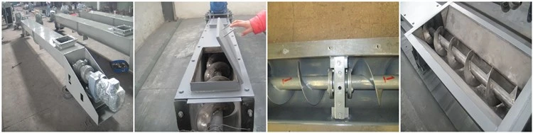 Good Service Heat Resistant Fire System Auger Industrial Trough Screw Conveyor