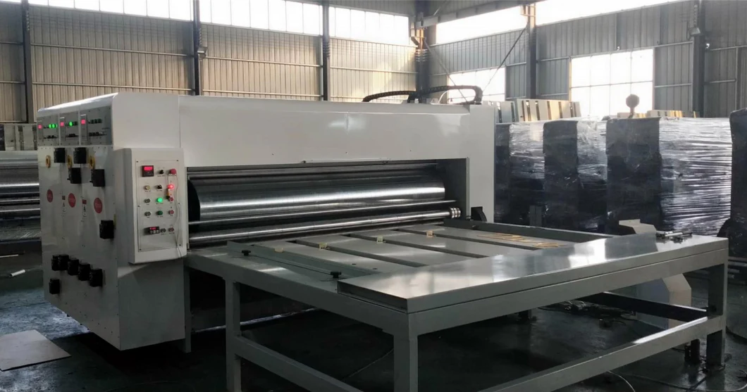 Semiautomatic Chain Feeding Corrugated Cardboard Flexo Carton Printing Machine