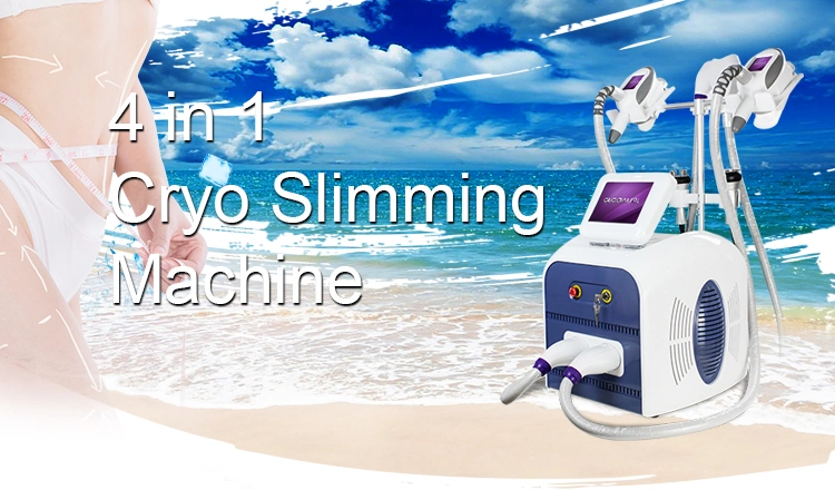 5 in 1 Cryoliposis+Lipo Laser Diode Laser Cavitation Multi Polar RF Slimming Machine Cryo Fat Freeze