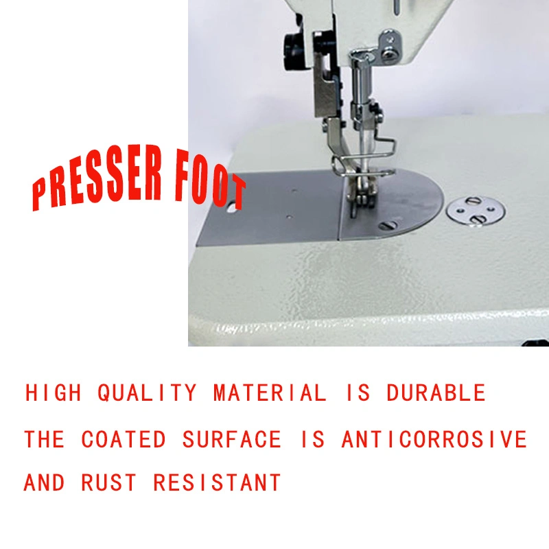 Fq-0303 Wholesale Industry Automatic Computer up and Down Compound Feeding Medium Thick Material Household Flat Seam Heavy Duty Sewing Machine
