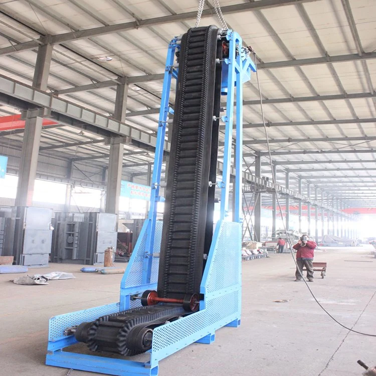 High Quality Carbon Steel Fire Resistant System Rubber Inclined Sidewall Belt Conveyor