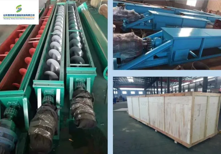 Food Spiral Hopper Powder Tubular Screw Conveyor for Grains Transmission From China Shelley Factory