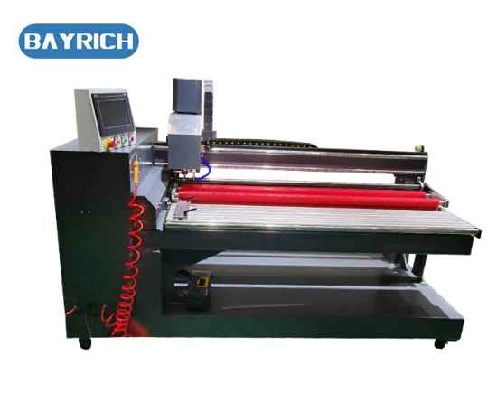 Bayrich Fully Automatic Rubber PU PVC Nylon Conveyor Belt Hole Punching Machine
