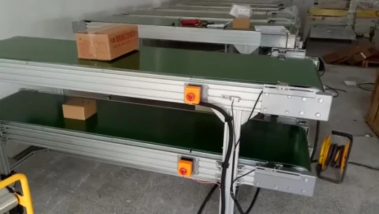 Versatile Aluminum Slider Bed Belt Conveyor