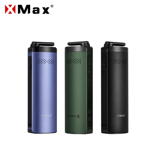 Xmax Starry 4 Conduction Heating and Ceramic Oven Dry Herb Vaporizer Rechargeable Electronic Cigarette Vaporizer Vape Pen