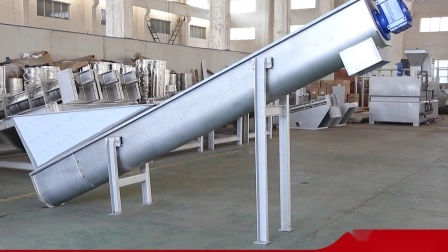 Professional Shaftless Screw Conveyor for Wastewater Treatment