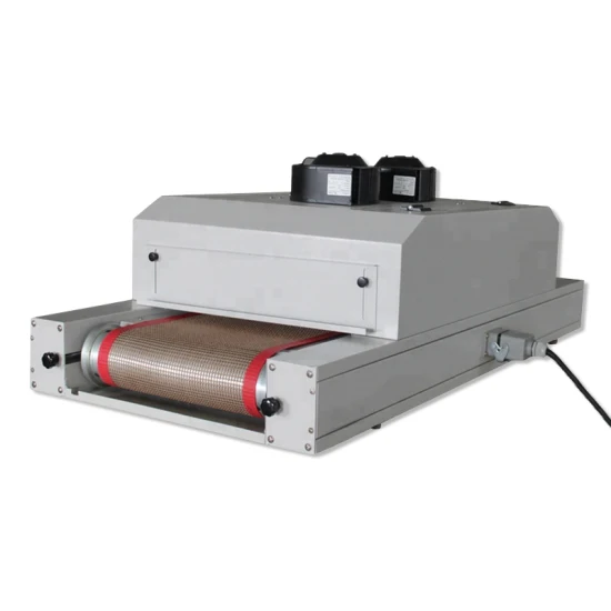 Portable Desktop Air Cooled Conveyor Belt UV Curing Drying Machine