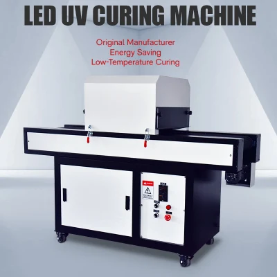 Factory Direct Sale Low Temperature Curing Energy Saving LED UV Curing Machine with 150mm Conveyor Belt