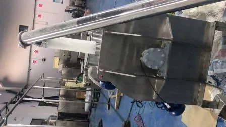 Bulk Material Handling Inclined Tubular Screw Conveyor Machine