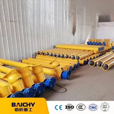 2023 New Design Cement Sand Endless Shaftless Double Screw Conveyor for Mining